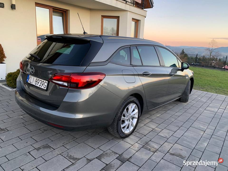 Opel Astra K2021r 12 turbo benzyna 110 Euro6 czujnik zmierzchu Limanowa