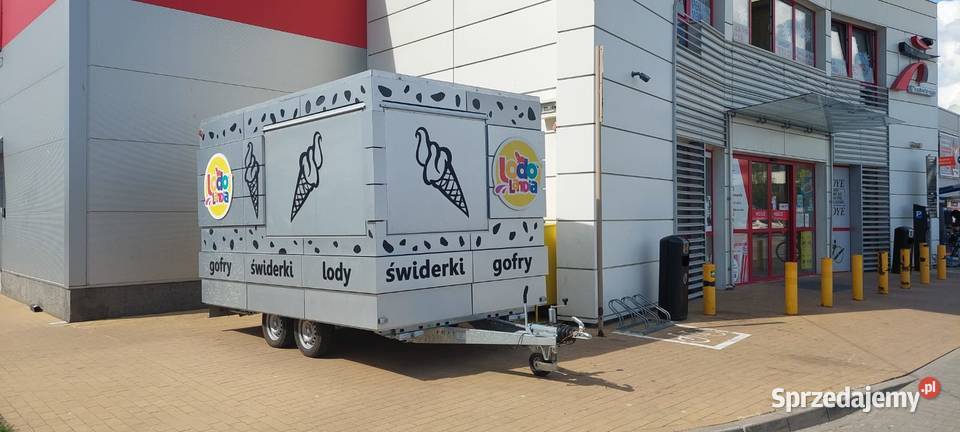 Przyczepa gastronomiczna lodygofrygranita Olsztyn sprzedam