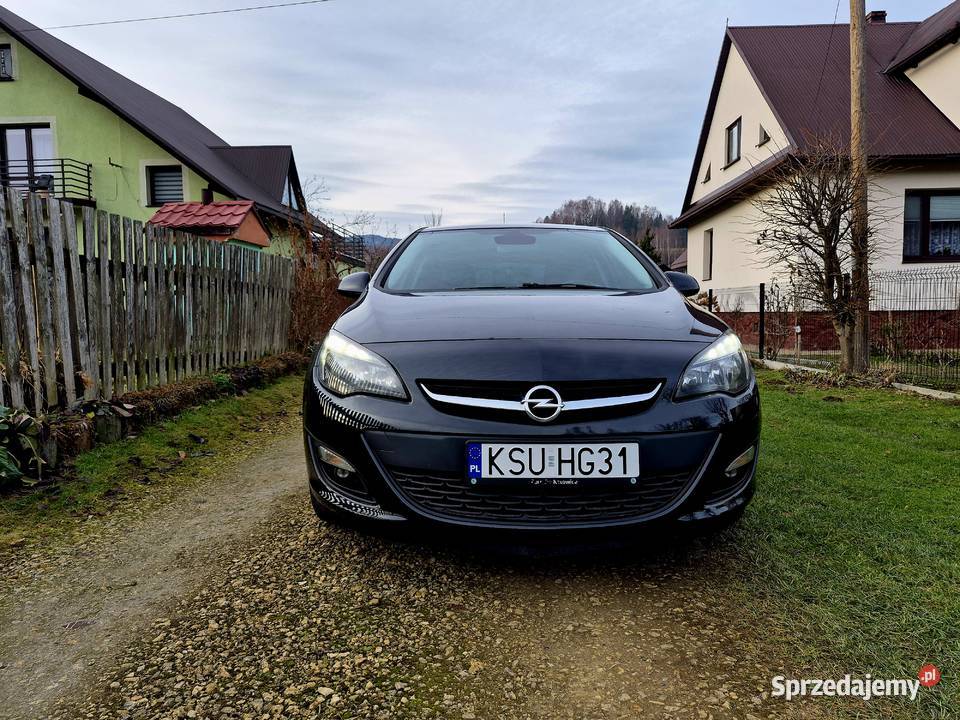 Opel Astra J 16cdti 136 2014 bogate wyposażenie Bystra Podhalańska sprzedam