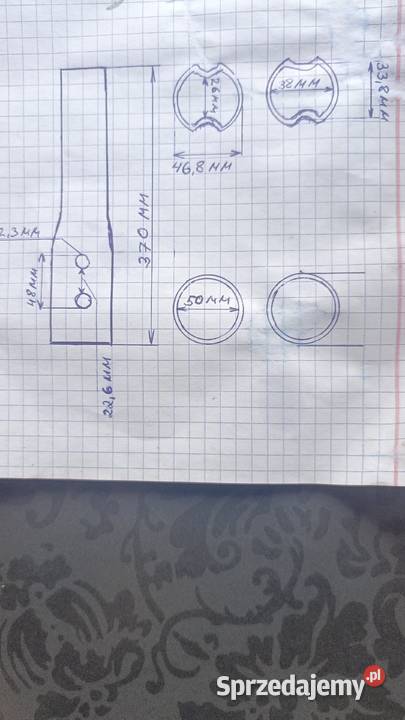 ramię zgrabiarki Claas Liner Kuźnica