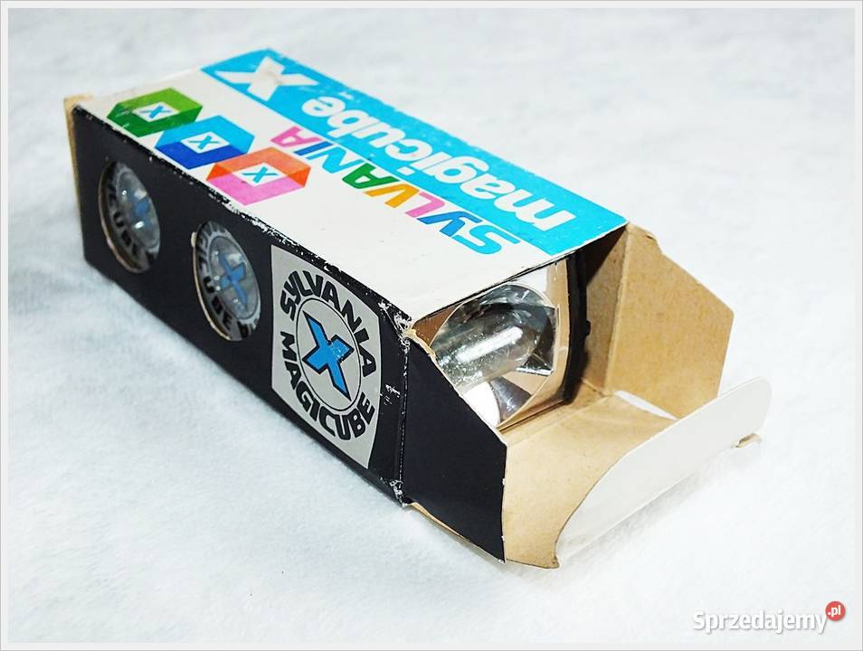 Żarówki błyskowe Sylvania Magicube X flash cube Żary sprzedam