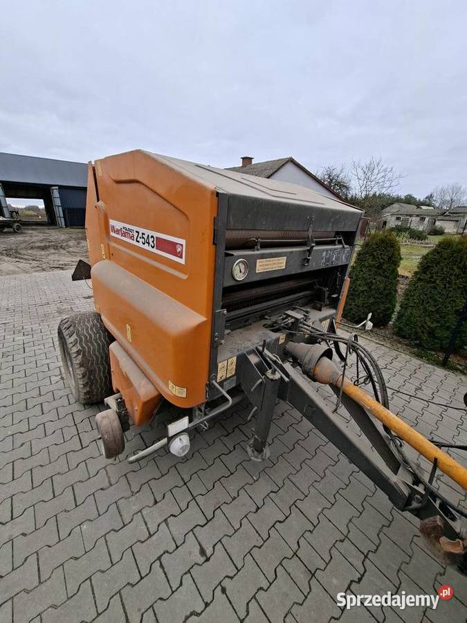 Prasa zwijająca Warfama Z543 2012 r mało używana lubelskie Berejów