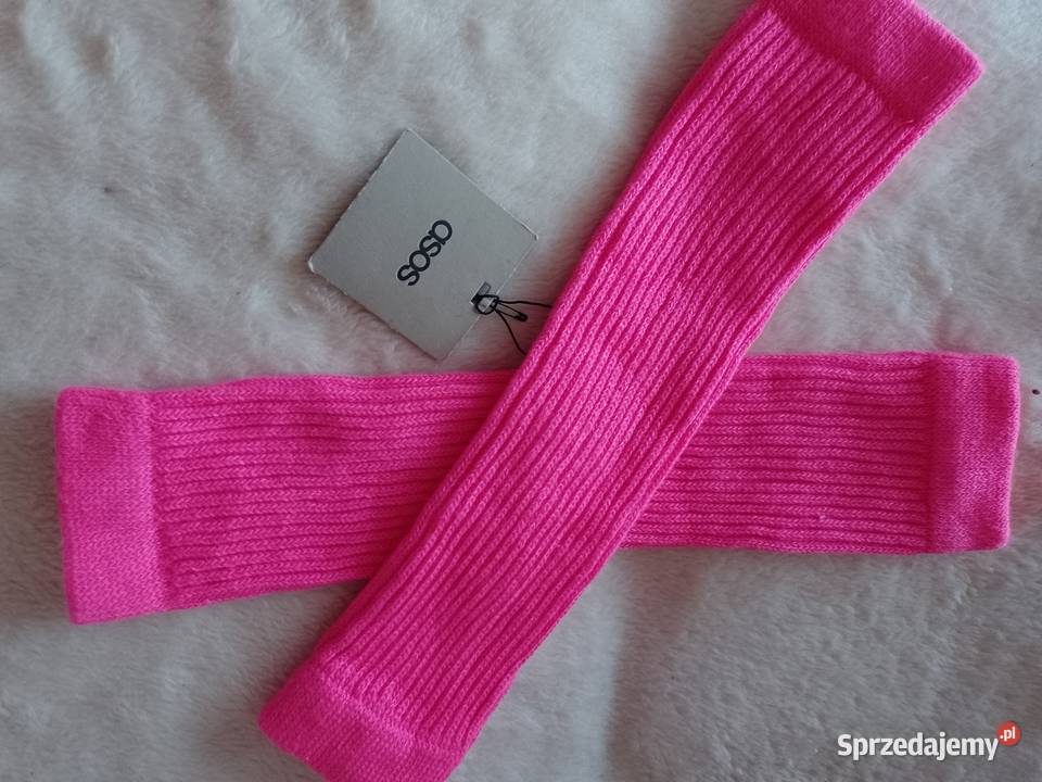 ASOS Ekskluzywne różowe skarpety fitness Kraków