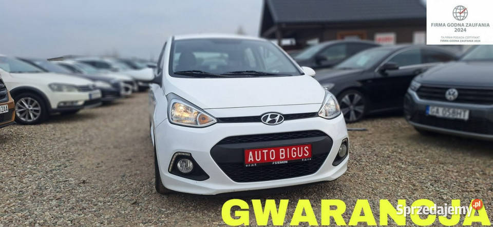 Hyundai i10 Klima ledy navi podgrzewana klimatyzacja pomorskie Lębork sprzedam