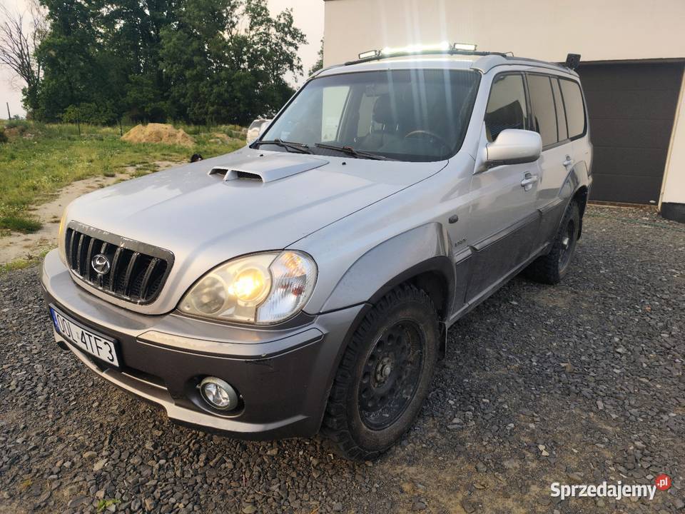 Hyundai Terracan 4x4 LSD blokada mostu Łowoszów