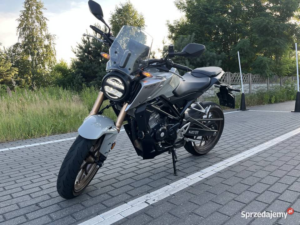 Honda Cb125r 2021 NawigacjaKamera przód tył srebrny Wyszków