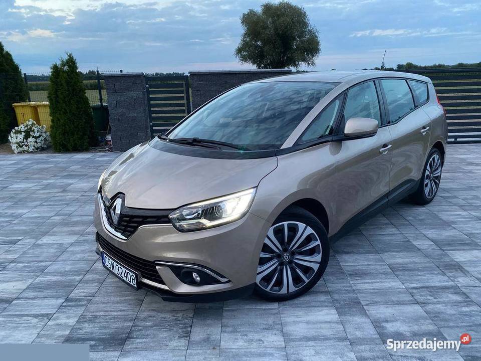 Renault Grand Scenic 12 benzyna 130 2017r manualna Grand Scenic Dragacz