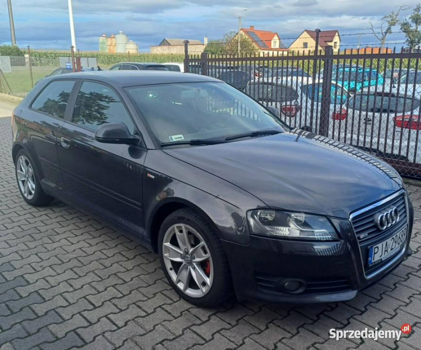 Audi A3 20 TDi 140 SLine Navi Klimatronic elektryczne lusterka A3 wielkopolskie Suchorzew