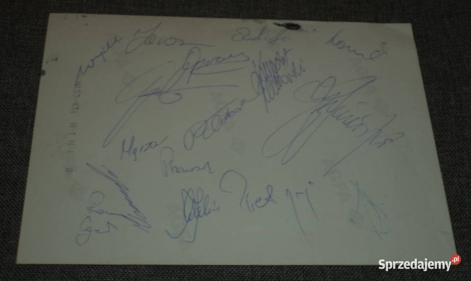 Ruch Chorzów Ruch Radzionków zdjęcia autograf Antyki, Sztuka, Kolekcje Piekary Śląskie