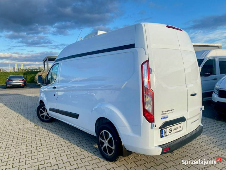Ford Transit Custom SALON CHŁODNIA MROŻNIA 20stC serwisowany w ASO Leszno