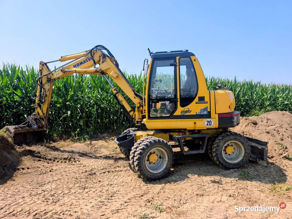 Koparka obrotowa Komatsu pw95r 2005r Jastrzębie-Zdrój sprzedam