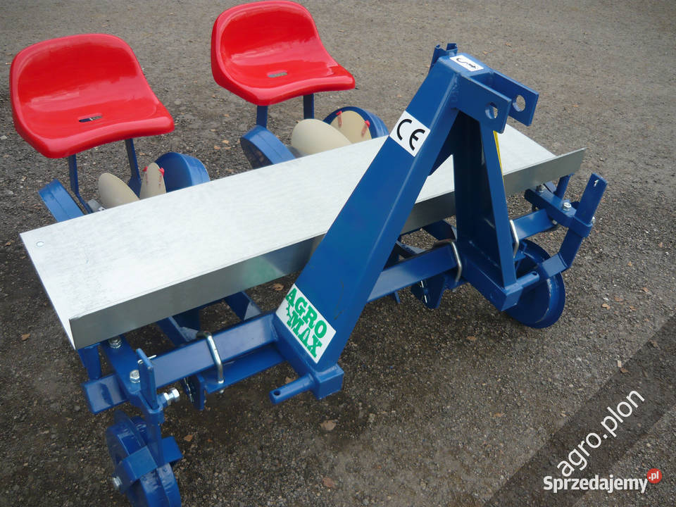 2rzędowa sadzarka do rozsady warzyw truskawek Sadzenie/siewniki