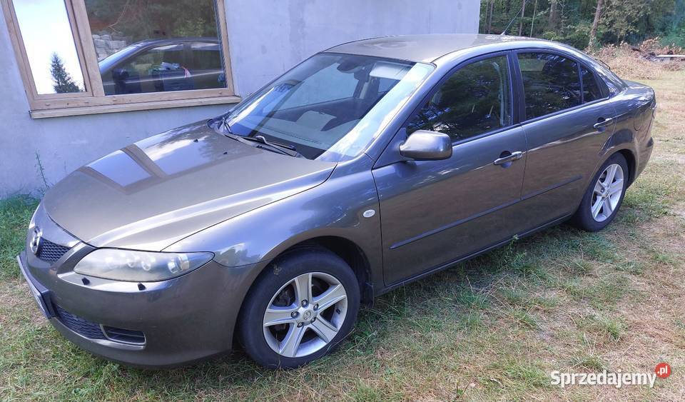 Mazda 6 benzyna lifcie 2006 grafitowy łódzkie Ojrzeń