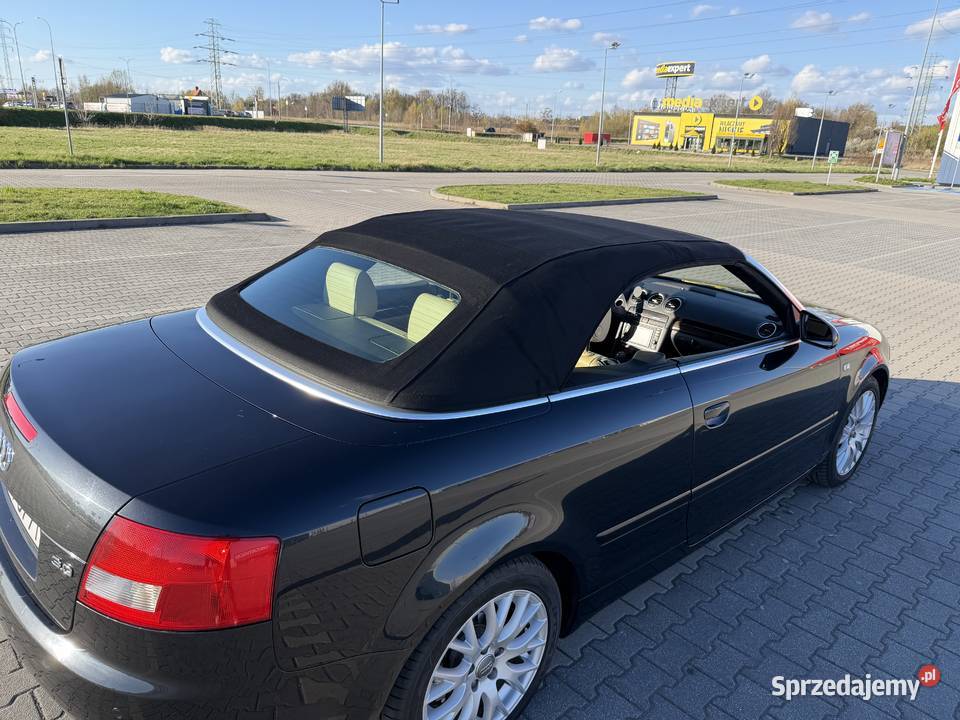 Audi A4 B6 Cabrio 30 V6 220 Manual 6bieg A4 Gliwice sprzedam