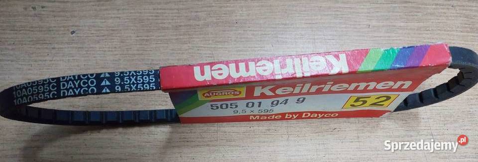 Pasek klinowy Dayco 95 x 595 osobowe Kielce