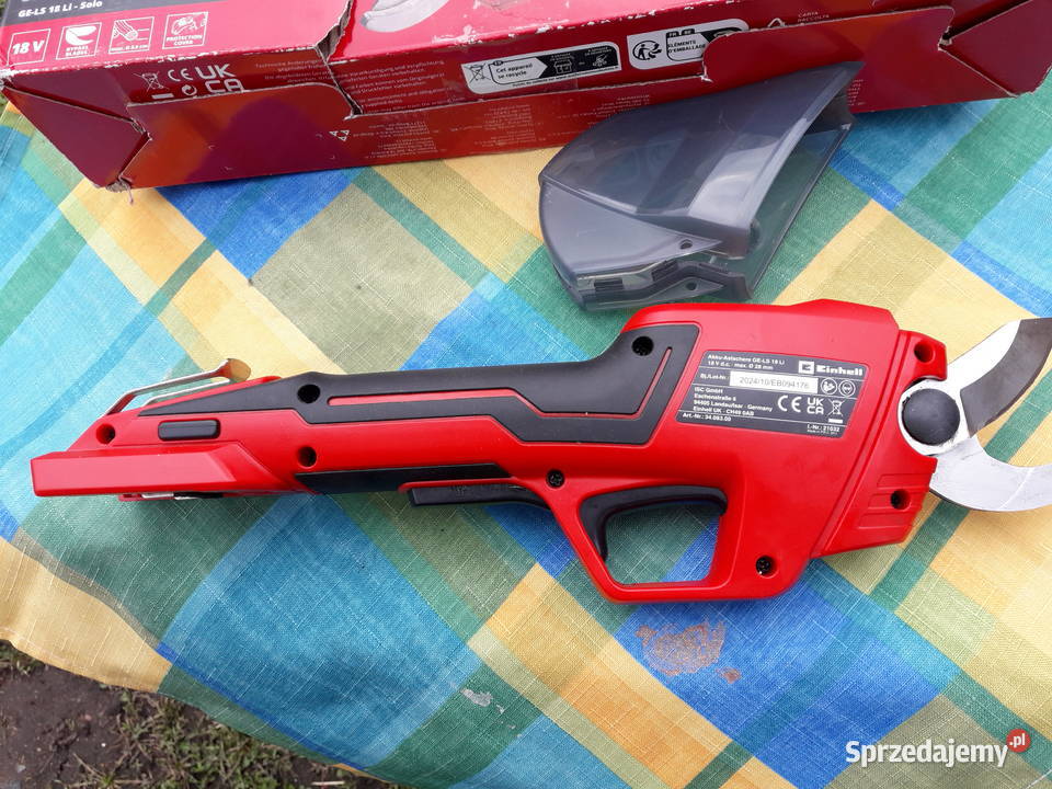 Sekator nożyce do gałęzi akumulatorowe Einhell Miłosław