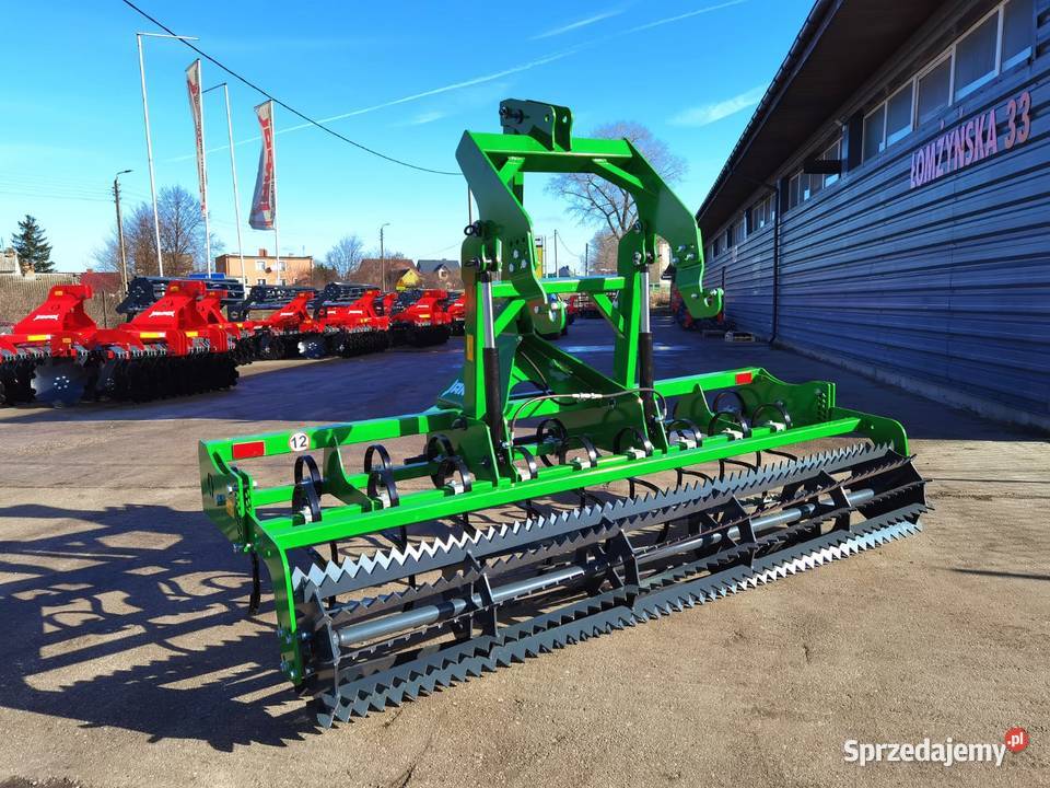 Agregat uprawowo siewny SKRZAT jeden wał Janpol Kobyla