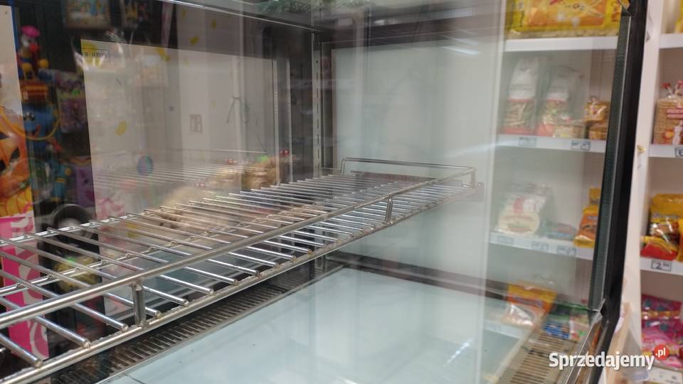 Witryna chłodnicza cukiernicza i regał na Sklep Warszawa