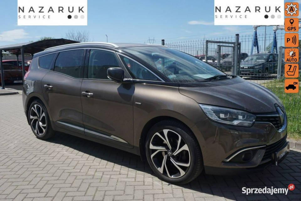 Renault Grand Scenic 16DCi 160 EDC AUT Bose 7os światła przeciwmgielne Lublin