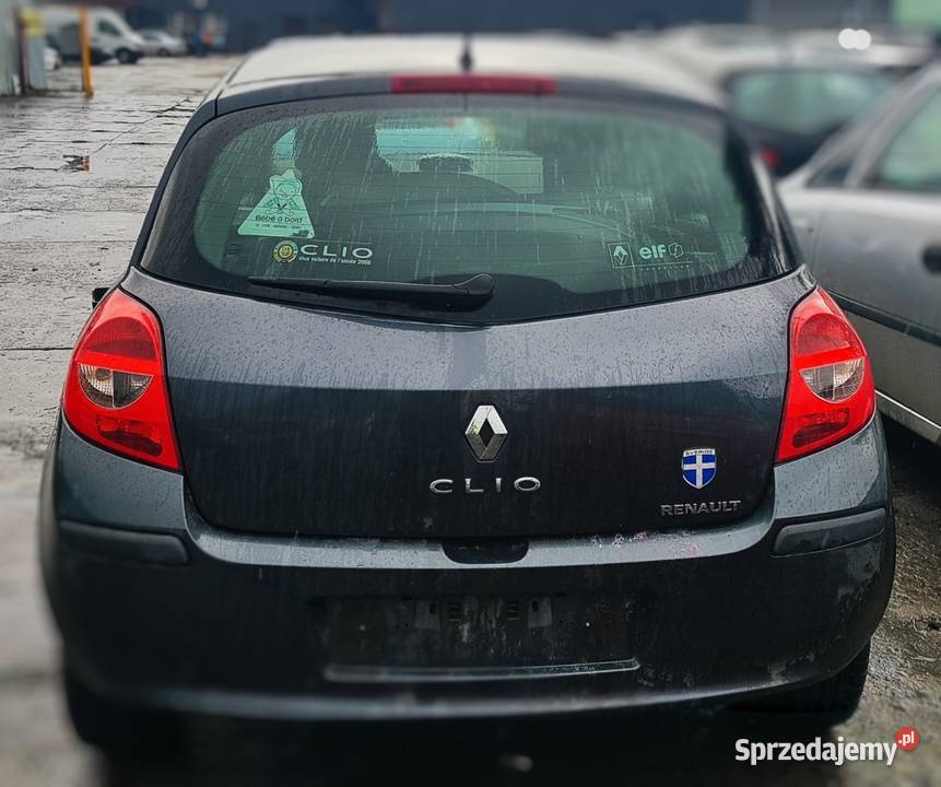 Renault Clio 3 zderzak tył Motoryzacja Żywiec