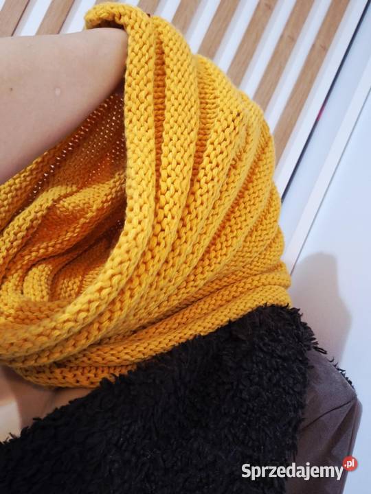 Szalo komin musztardowy mega Braniewo