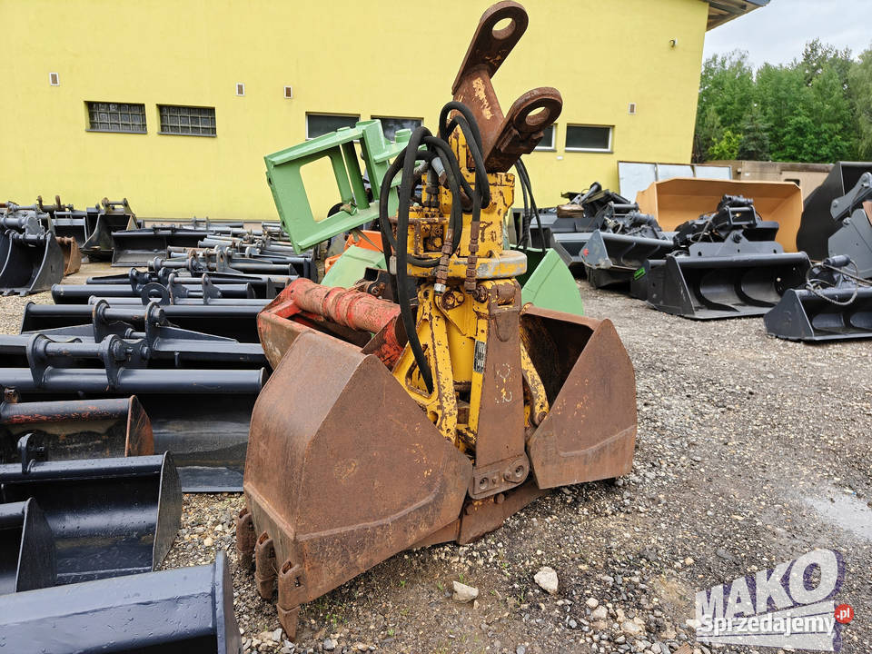 Czerpak hydrauliczny łyżka chwytak rotator Ostrowiec Świętokrzyski sprzedam