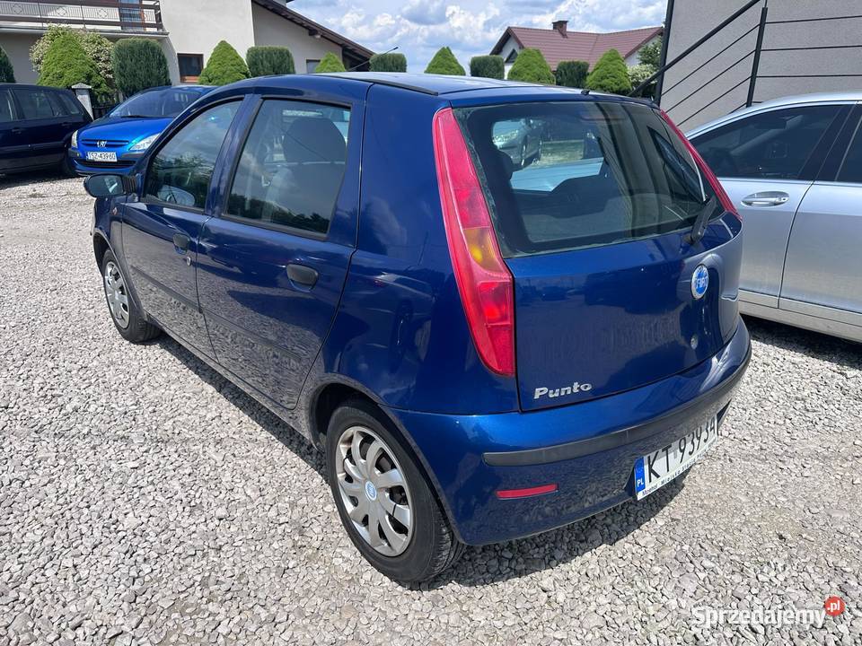Fiat Punto 2004 Bez Korozji Sprawna Klimatyzacja Punto Samochody osobowe Ładna sprzedam