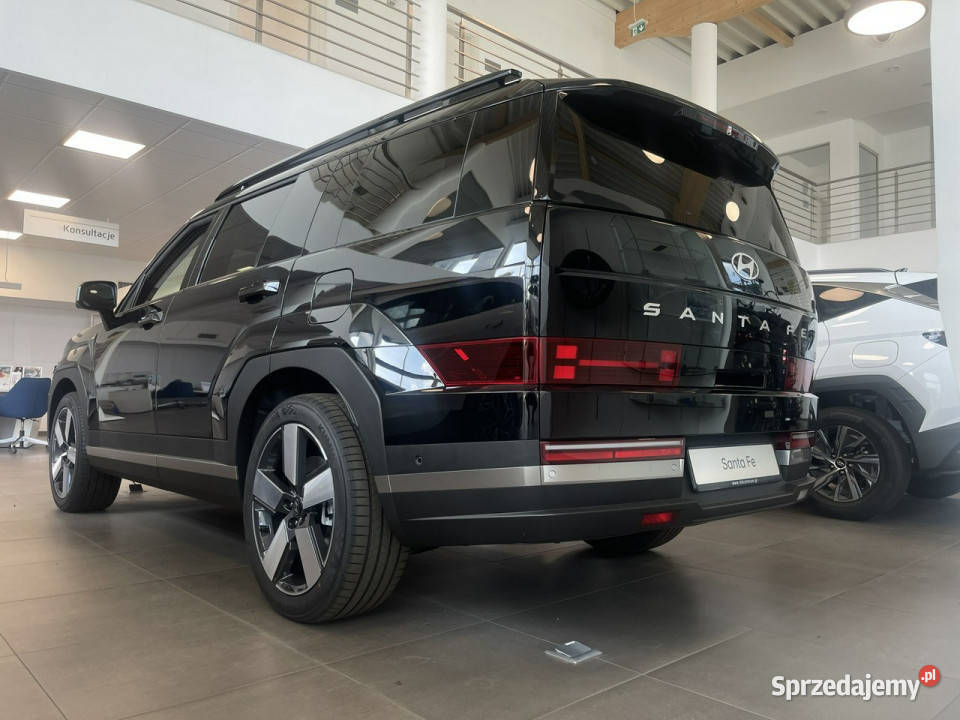 Hyundai Santa Fe 6AT 4WD wersja Platinum Sun kamera cofania Samochody osobowe Piotrków Trybunalski