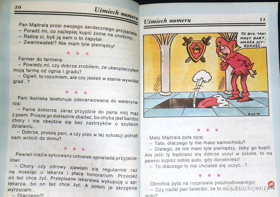 Uśmiech numeru 011992 Dowcipy Chełm