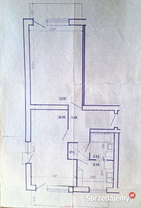 Mieszkanie 52 m Astronautów 16A BEZ PROWIZJI 52m2