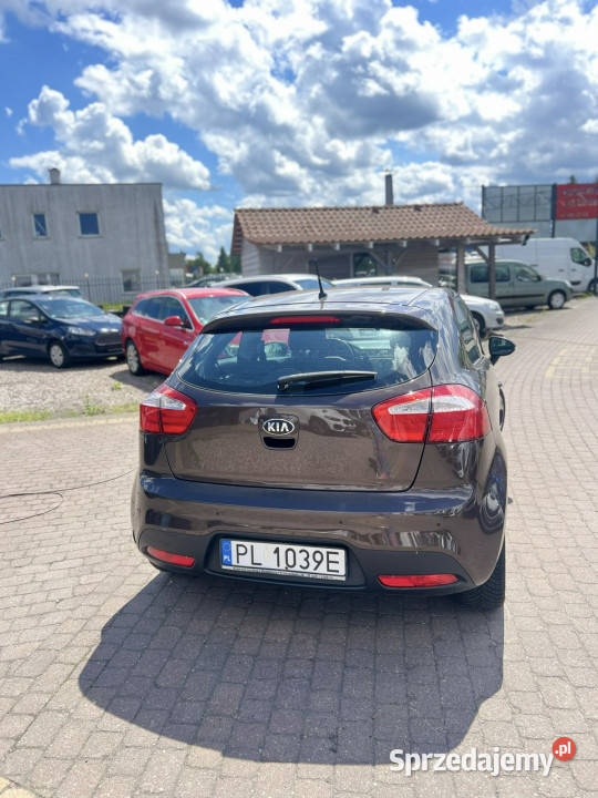 Kia Rio Gaz III 2011 pomorskie Słupsk