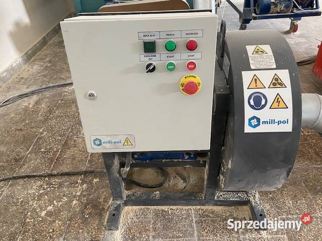Młyn bijakowy MillPol 185 kW Produkcja Biznes i Przemysł Legnica