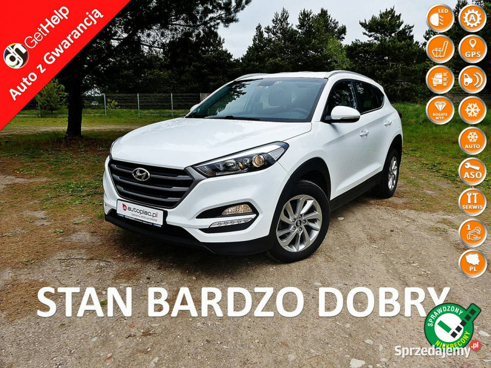 Hyundai Tucson 20 CRDI4x4ClimatronicAluPełna czujnik zmierzchu wielkopolskie Piła