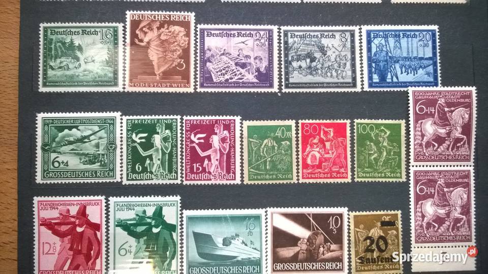 znaczki NIEMCY III RZESZA zestaw 68 czyste Warszawa sprzedam