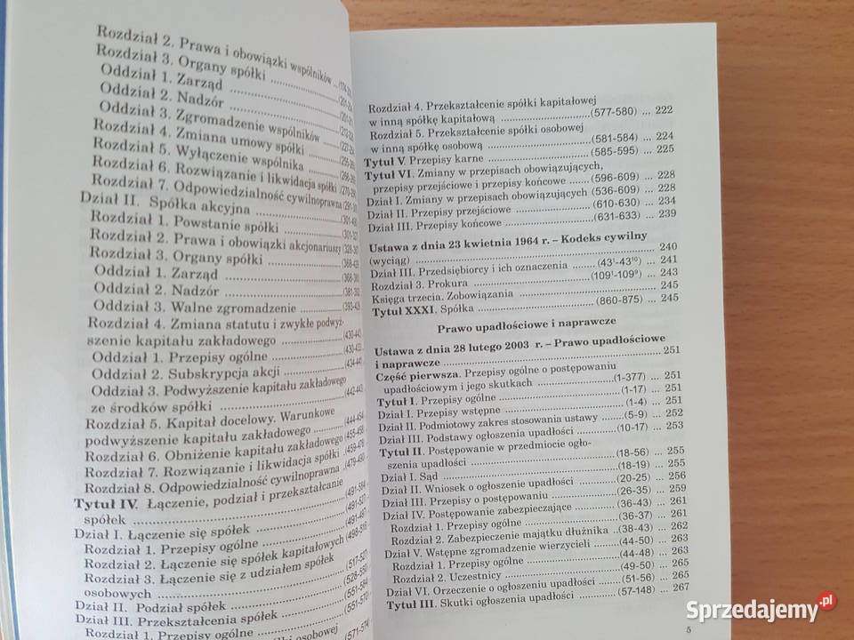 KODEKS spółek handlowych ParkPrawo prawo biały Złotniki