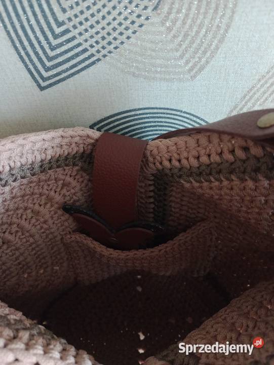 Sznurkowa torebka Handmade Chełm sprzedam