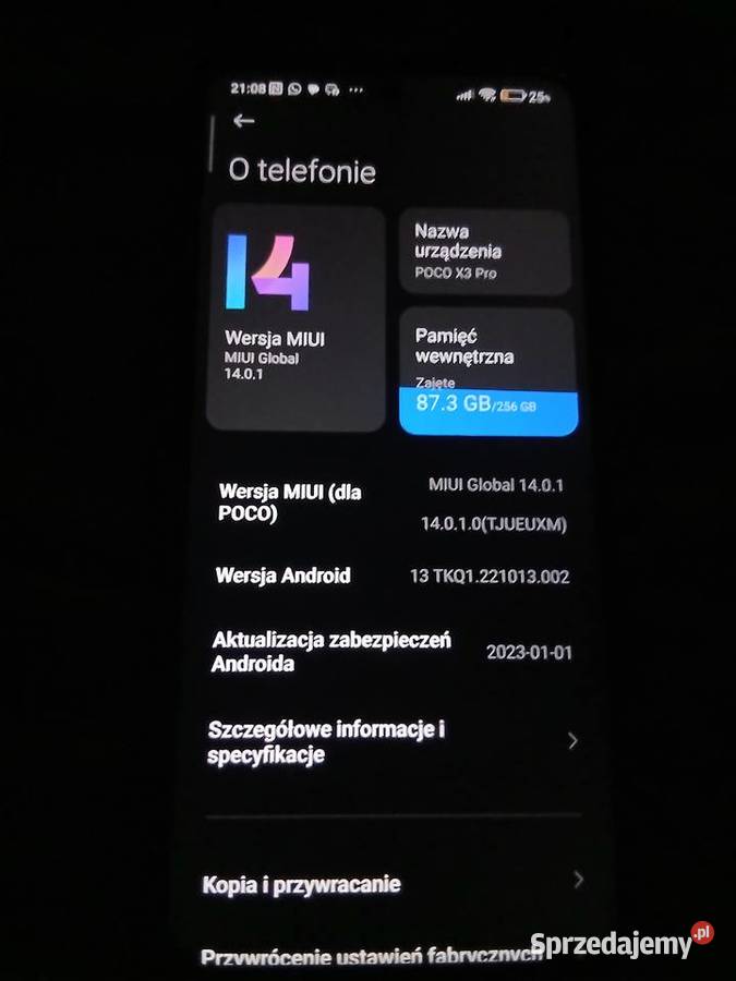 Poco X3 Pro sprżedam Xiaomi