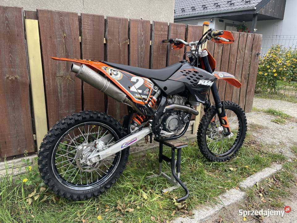 KTM SXF450 2010 tłumik FMF koła EXCELL Rok produkcji 2010 Motocykle, skutery, quady Jelcz-Laskowice