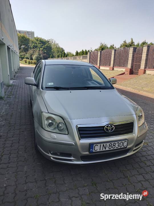 TOYOTA AVENSIS 22 6 BIEGOWA Zarejestrowany w Polsce kujawsko-pomorskie Bydgoszcz