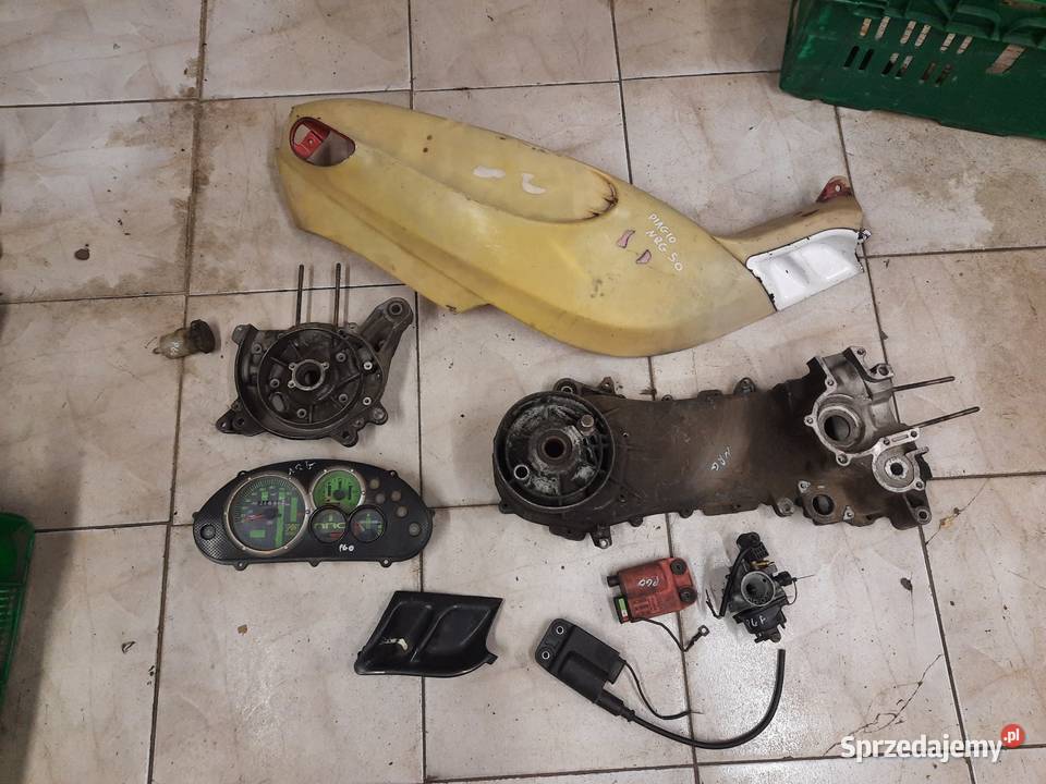 Piaggio NRG 50 części licznik owiewki karter sprzedam