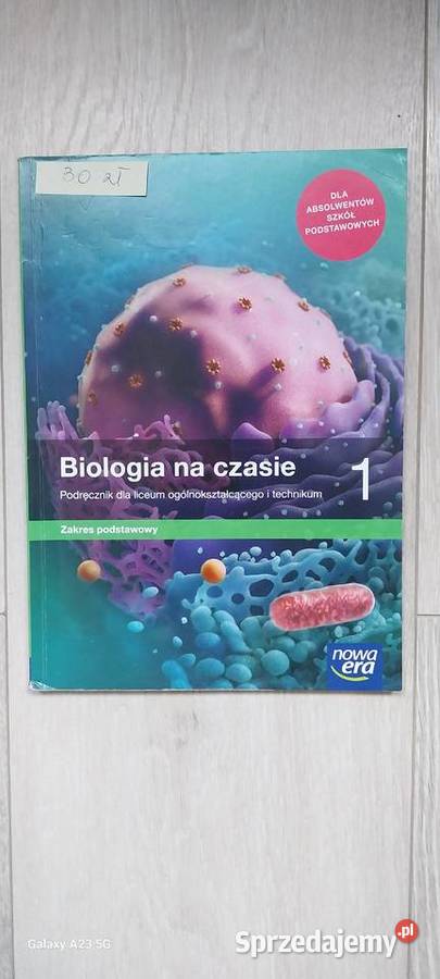 Biologia na czasie 1 podręcznik liceum i sprzedam