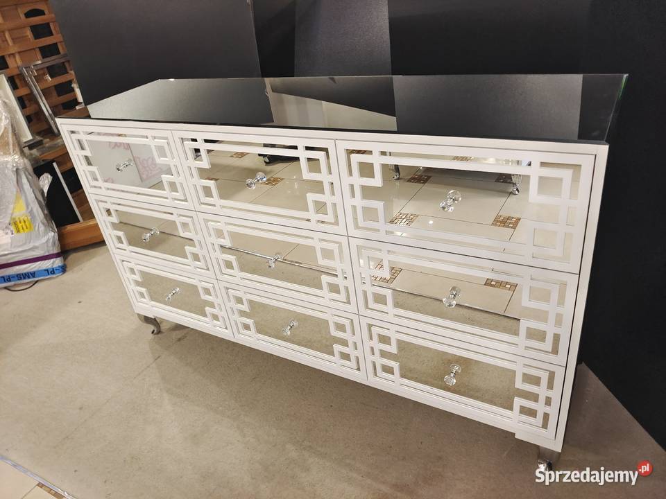 Komoda Glamour 170 ornamenty lustra piękna sprzedam