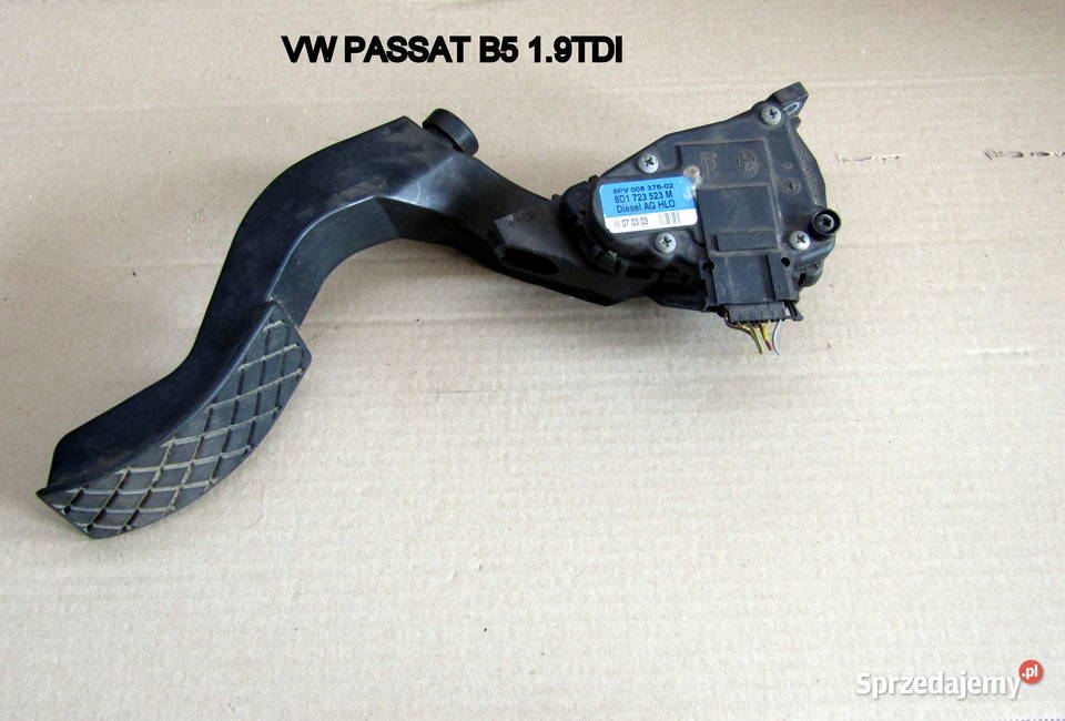 POTENCJOMETRPEDAŁ GAZU VW PASSAT B5 FL 19TDI osobowe Mysłaków