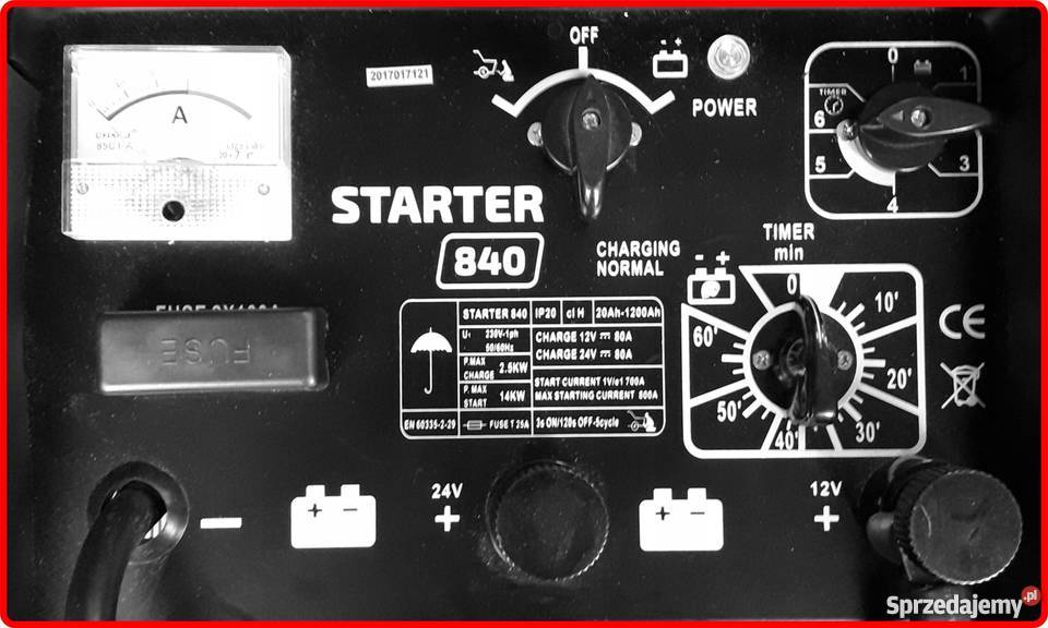 Przełącznik prostownik IDEAL STARTER 620640840 Motoryzacja sprzedam