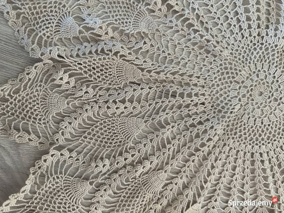 Serweta szydełko okrągłe cacko śr76 Serwety i serwetki