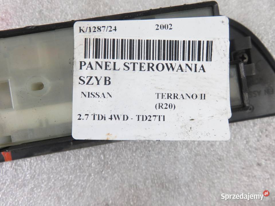 PANEL SZYB NISSAN TERRANO II R20 809612X800