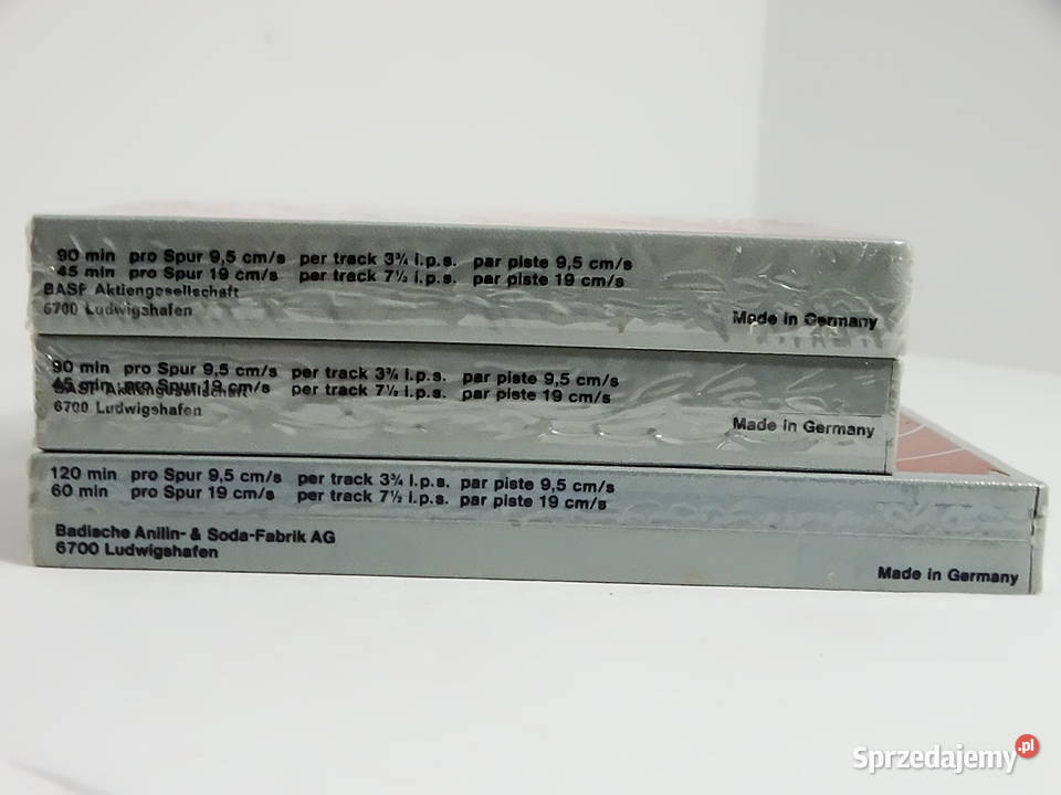 BASF LH HiFi DP 26 zestaw 3 taśm szpulowych Biłgoraj