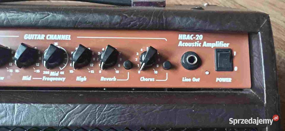 Wzmacniacz do gitary akustycznej HBAC20 Gitary i akcesoria Tuszyn