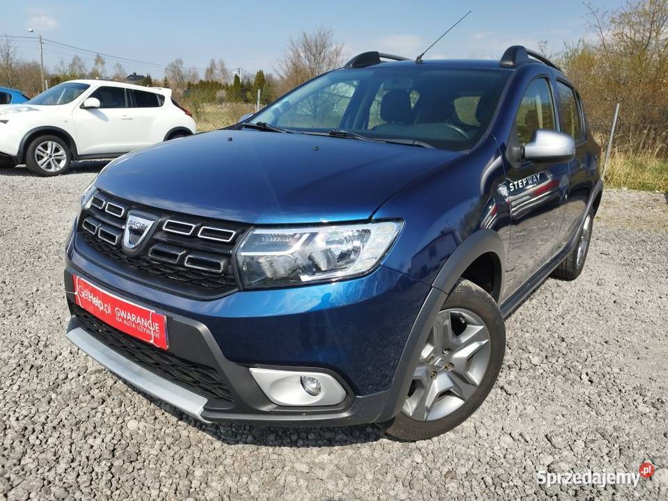 Dacia Sandero Stepway 09 tce klima navi pdc stan Rok produkcji 2017 Sandero Stepway śląskie Częstochowa