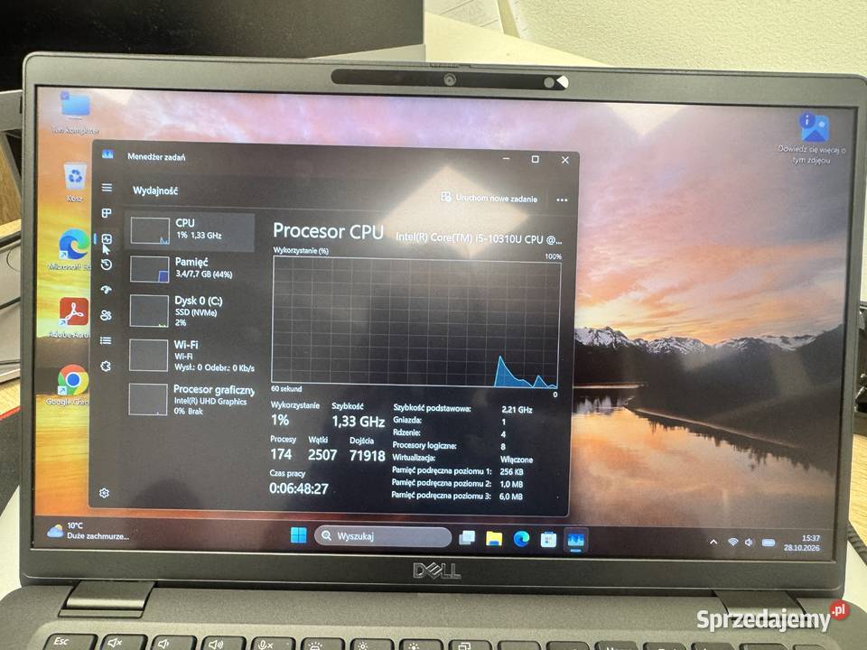 Dell LATITUDE 7410 Premium BIZNES Dotykowy podkarpackie Strzyżów